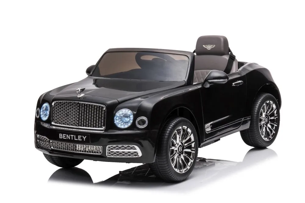 licencirani auto na akumulator bentley mulsanne - crni - slika 3