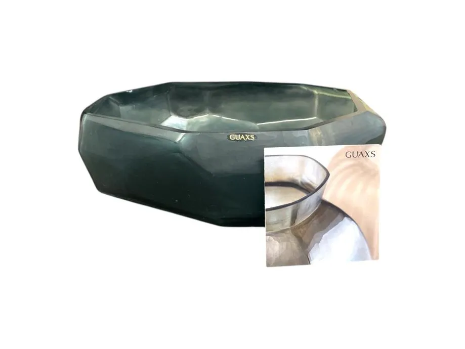 staklena posuda guaxs cubistic bowl blue / r1, rate! - slika 2