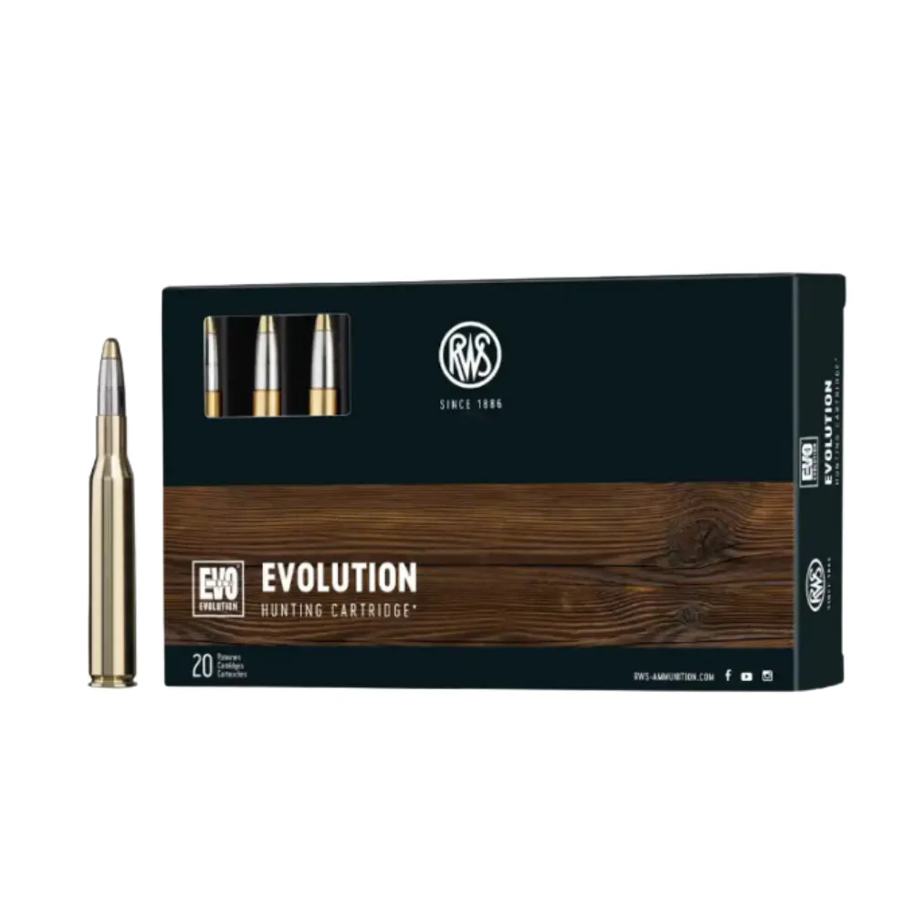Karabinsko streljivo RWS EVOLUTION .270 Win. 10,0g - Poreč