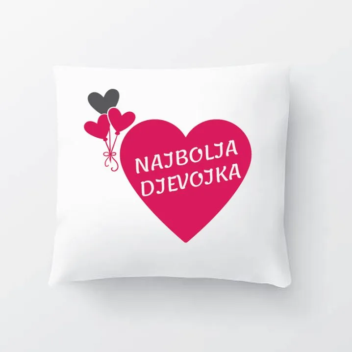 jastučić od srca - slika 2
