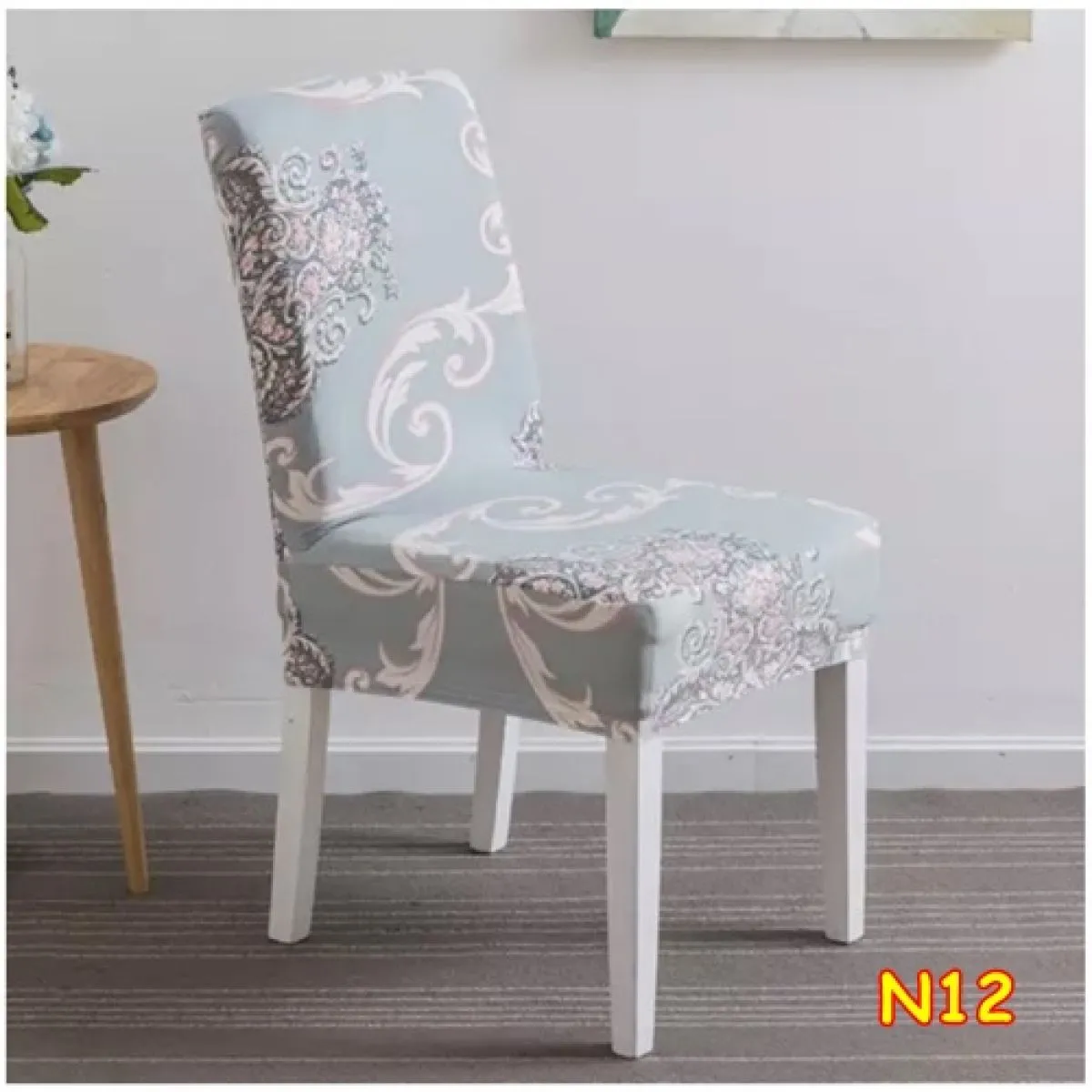 6kom rastezljive navlake za stolice za visinu naslona do 55 cm - slika 6