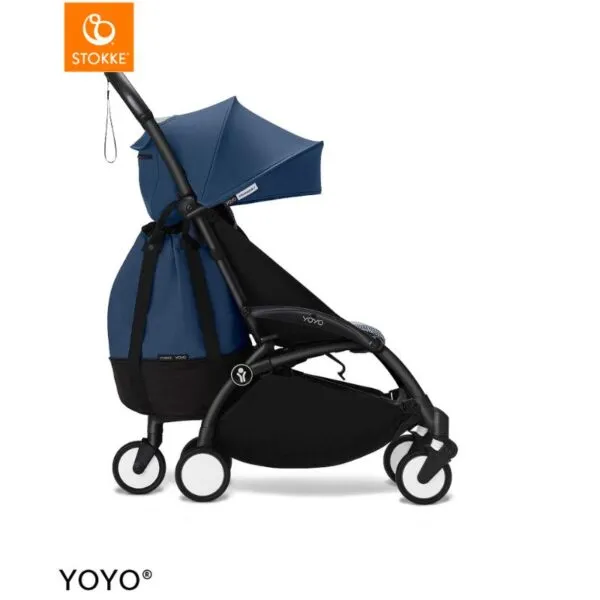 yoyo³ dječja kolica 6+ air france – crni okvir - slika 5