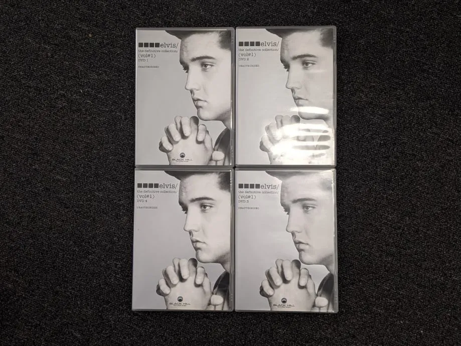dvd kolekcija elvis presley the definitive collection / r1, rate! - slika 2