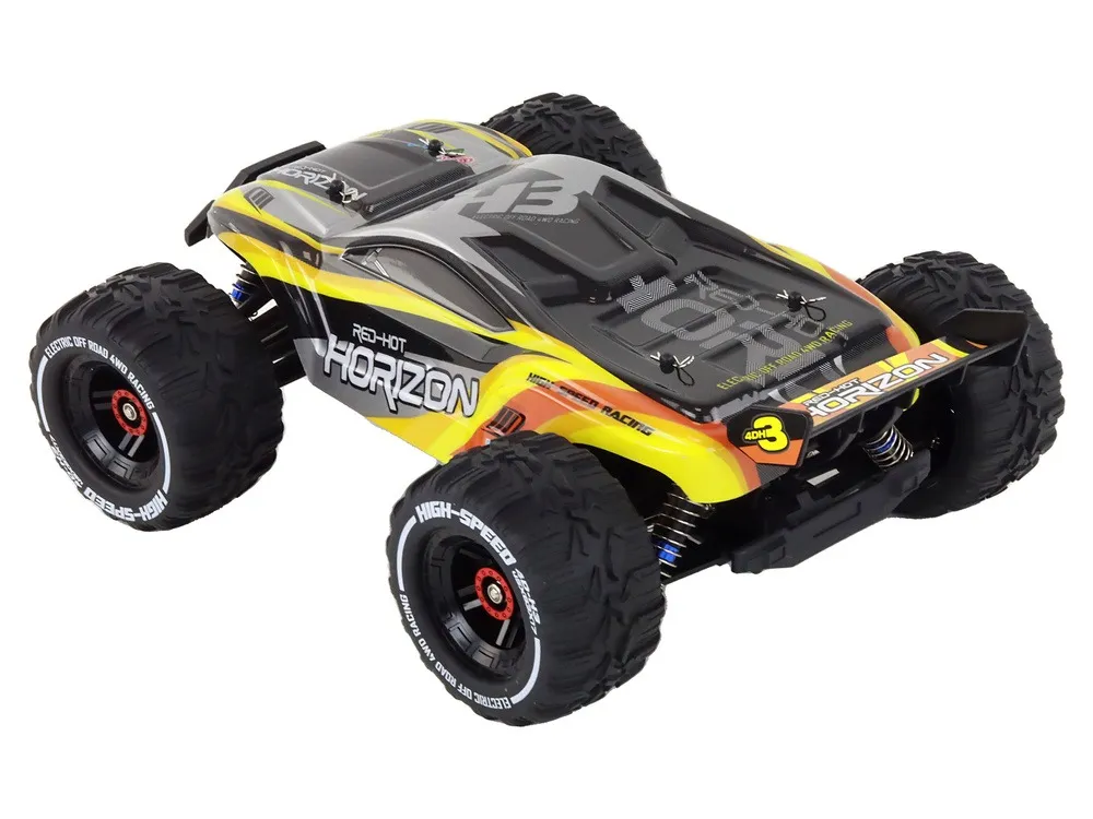 auto na daljinsko upravljanje rabbits rc off-road - žuti - slika 3