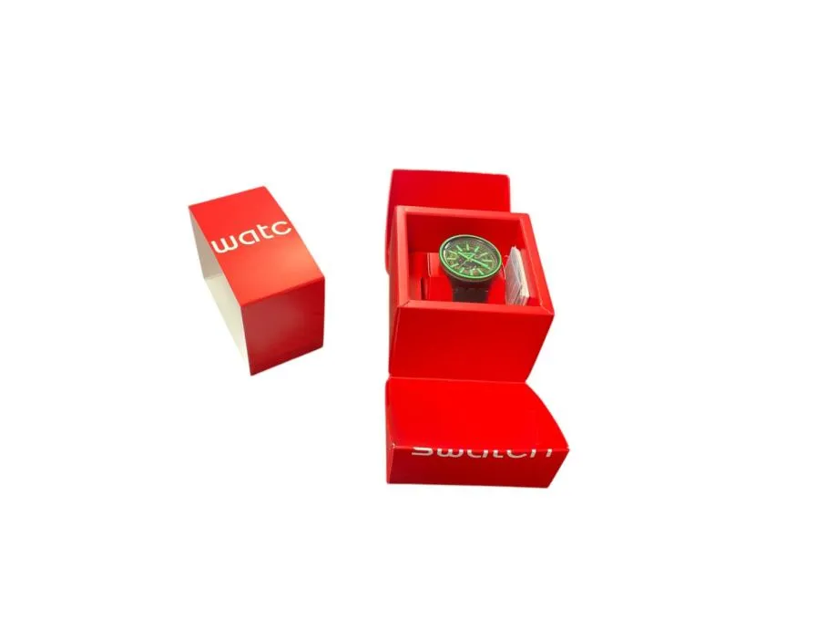 ručni sat swatch pink taste - so27b113 - 47mm - kao novo / r1, rate! - slika 5