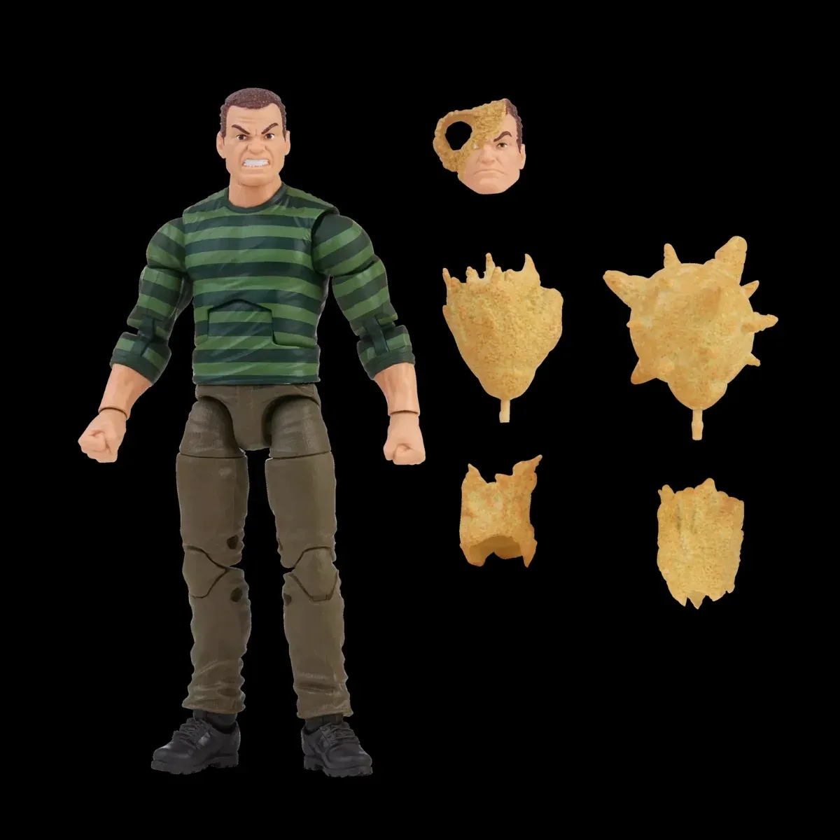 marvel legends series: spider-man – sandman figura, 15cm - slika 6