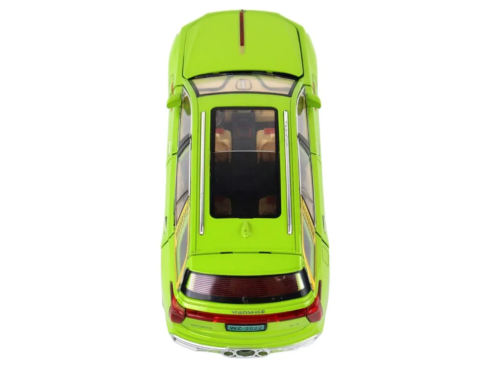 auto na daljinsko upravljanje aluminum 1:24 - zeleni - slika 8