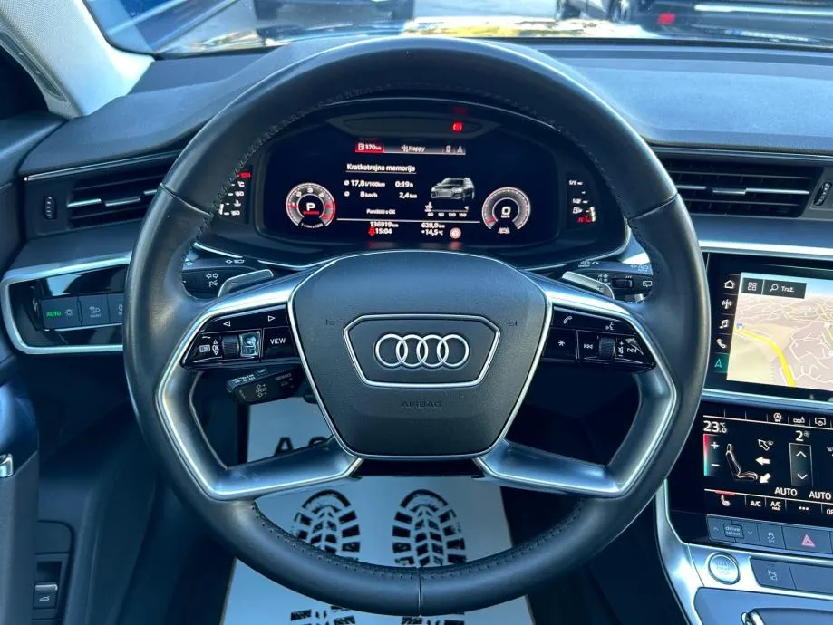audi a6 tdi - 130.000km - 2020 - navi - virtual -nove gume- reg 1 god - slika 15