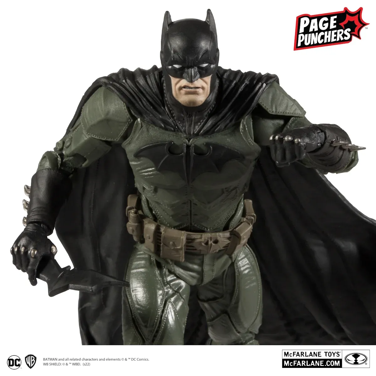 dc comics black adam strip + batman figura, 17cm - slika 2
