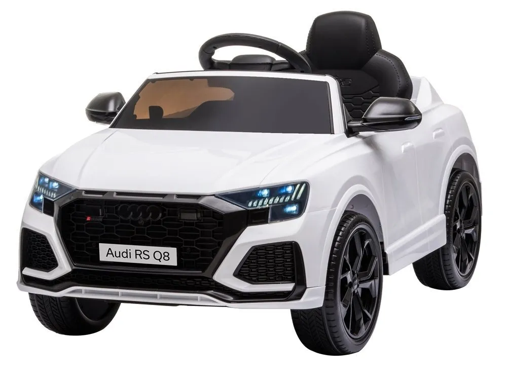 licencirani auto na akumulator audi rs q8 - bijeli - slika 2