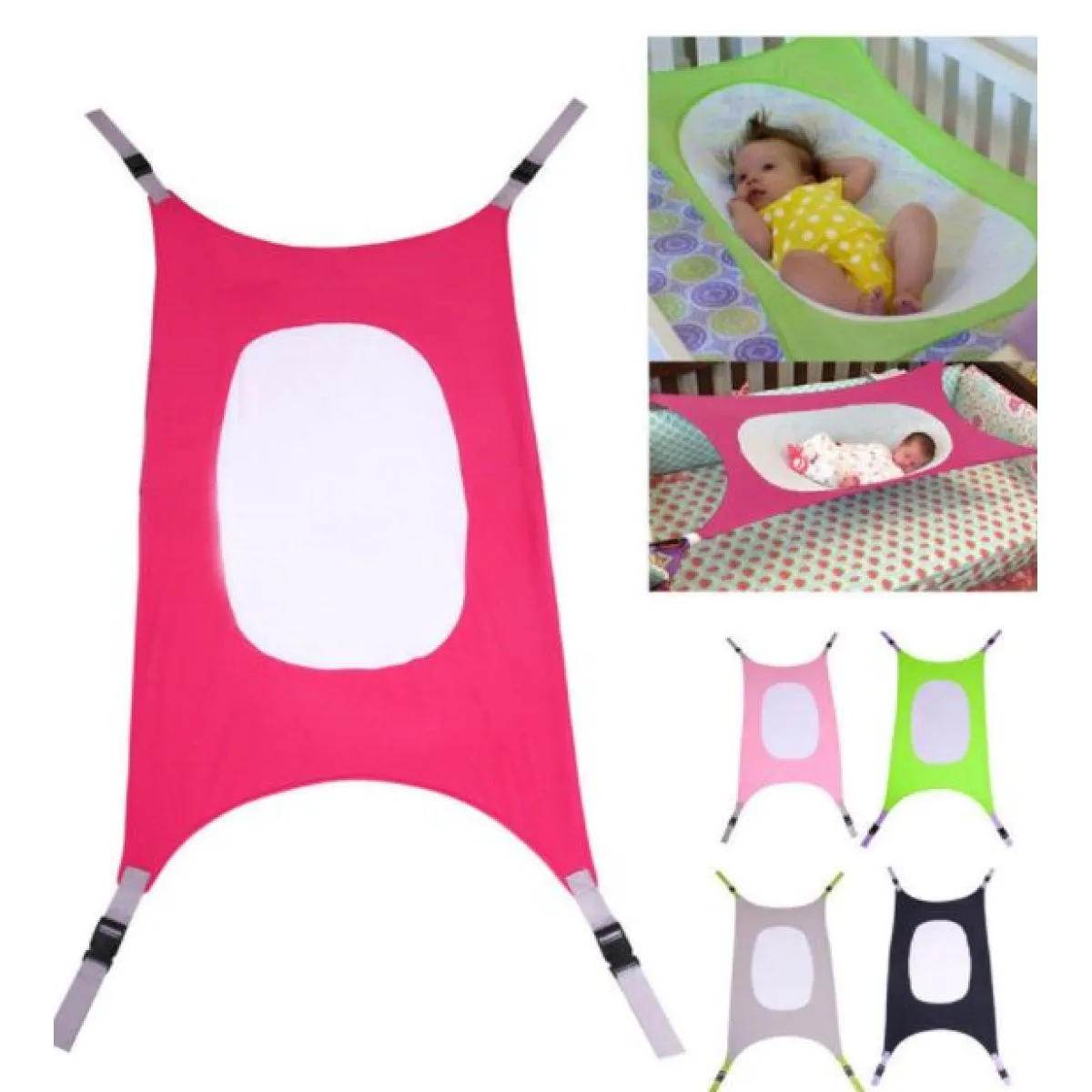 baby viseći prijenosni krevetić safe-baby - slika 4