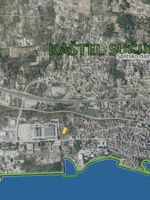 građevinsko zemljište, kaštel sućurac, orje, 661 m2 - slika 2