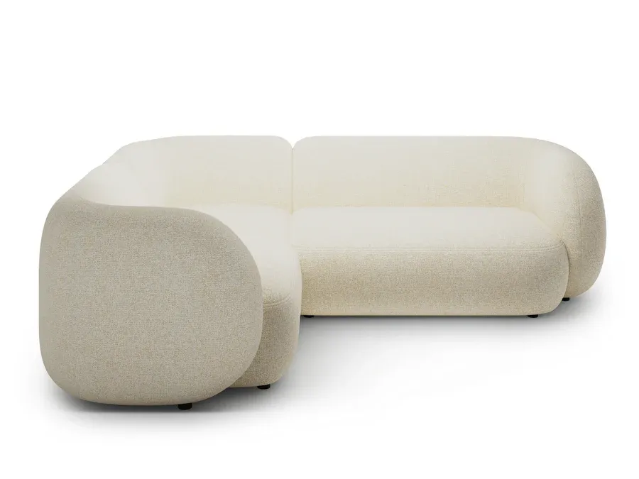 kutna garnitura kate, 252x220cm, materijal: strukturirana tkanina - slika 2