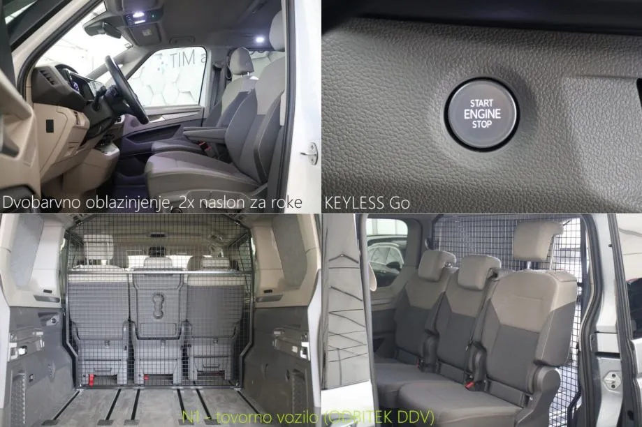 volkswagen multivan t7 n1 l2 2.0tdi dsg edition 150km el.klizna vrata - slika 17