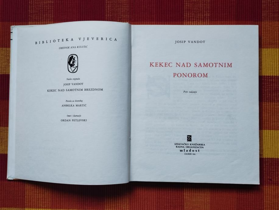 josip vandot - kekec nad samotnim ponorom - slika 4