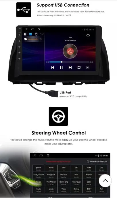 mazda cx-5 2012 - 2016 original android multimedija navigacija radio - slika 9