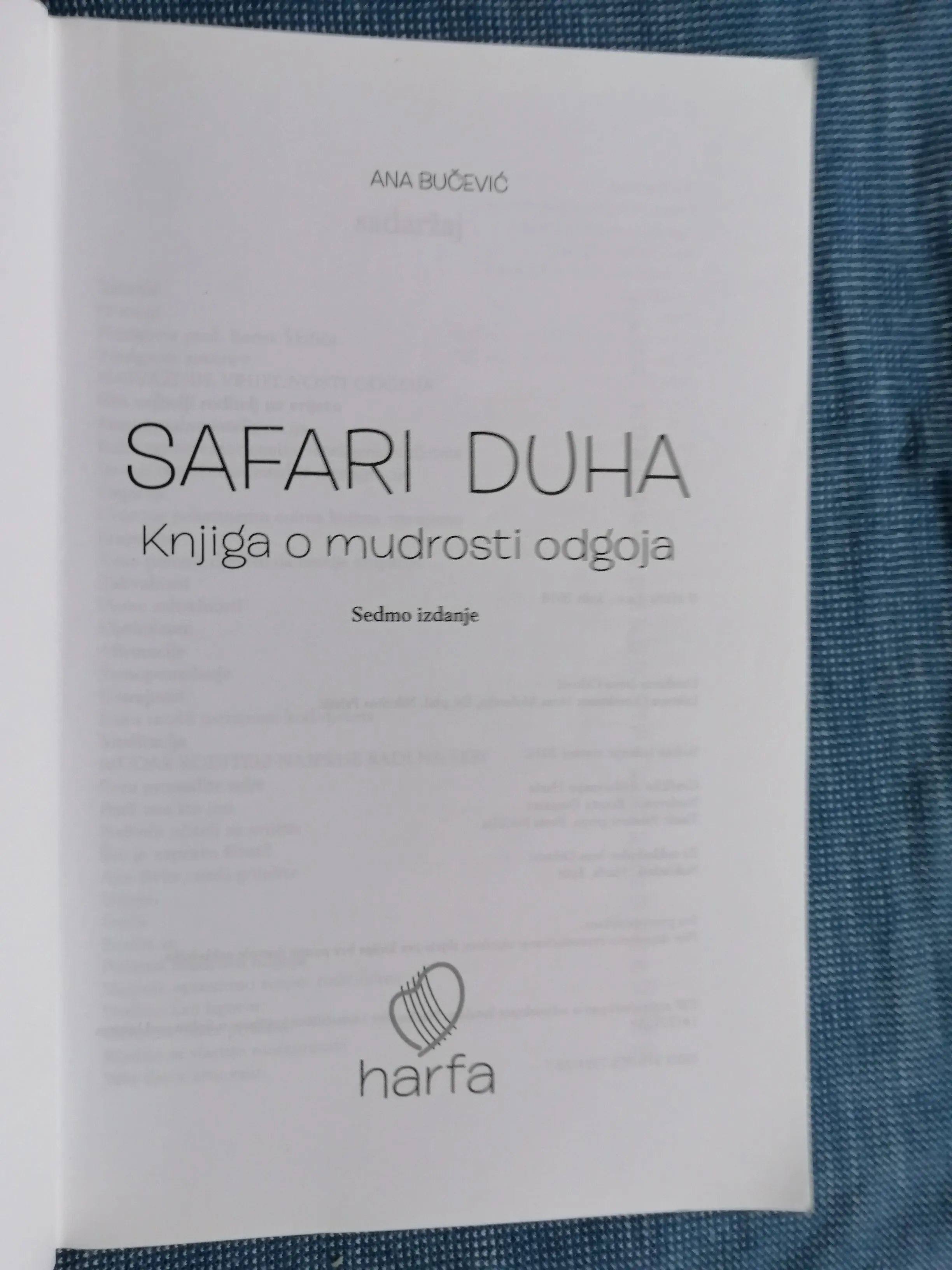 ana bučević – safari duha : knjiga o mudrosti odgoja [b121] - slika 2