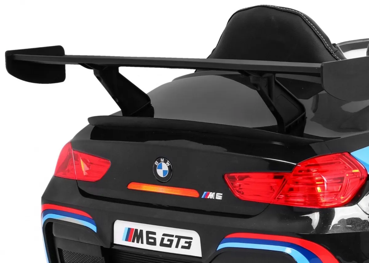 licencirani auto na akumulator bmw m6 gt3 - crni - slika 8
