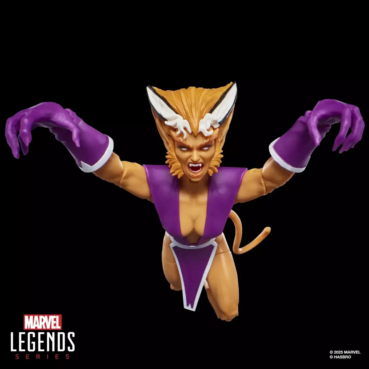 marvel legends series: x-force – feral figura, 15cm - slika 6