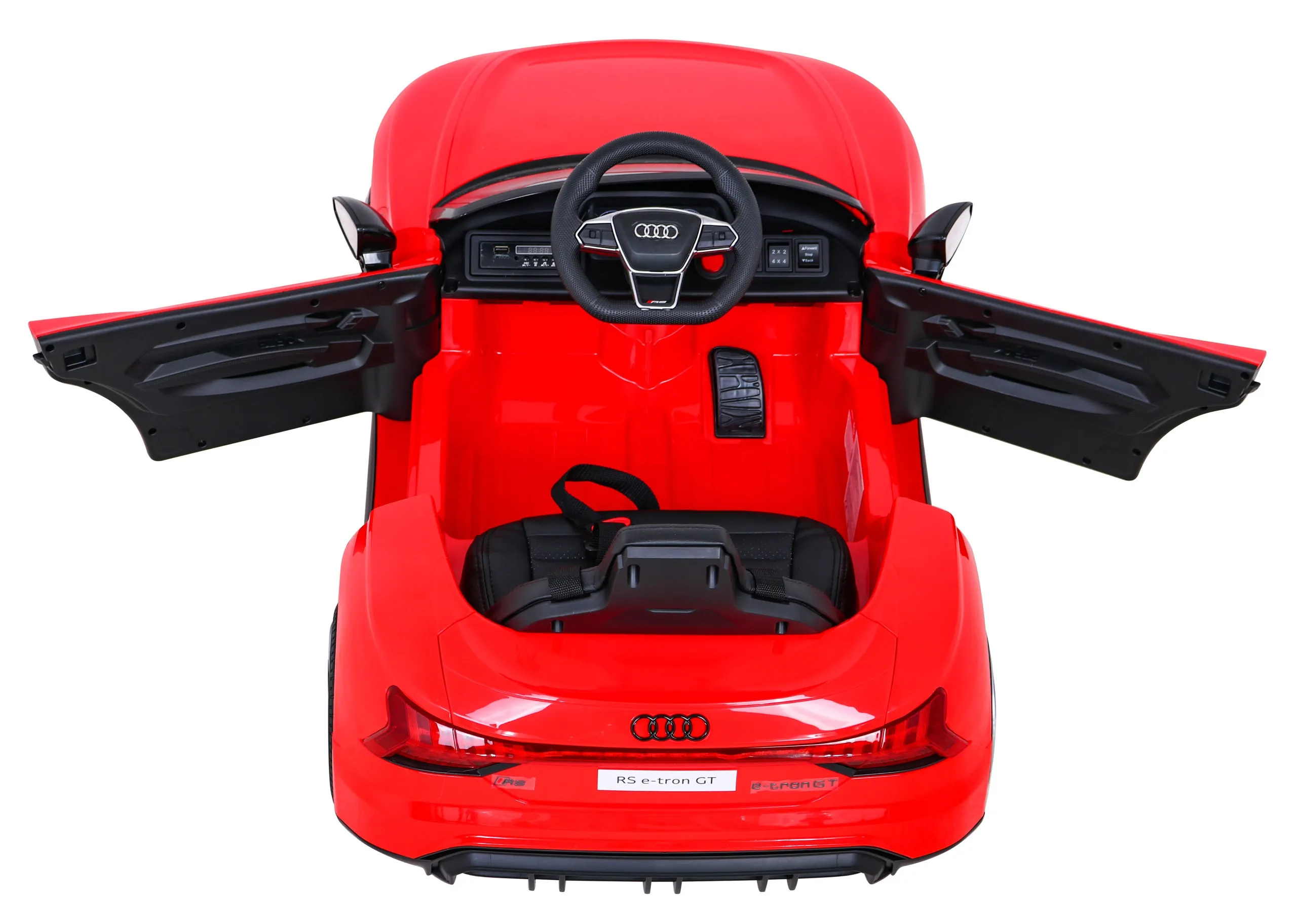 licencirani auto na akumulator audi rs e-tron gt - crveni - slika 8
