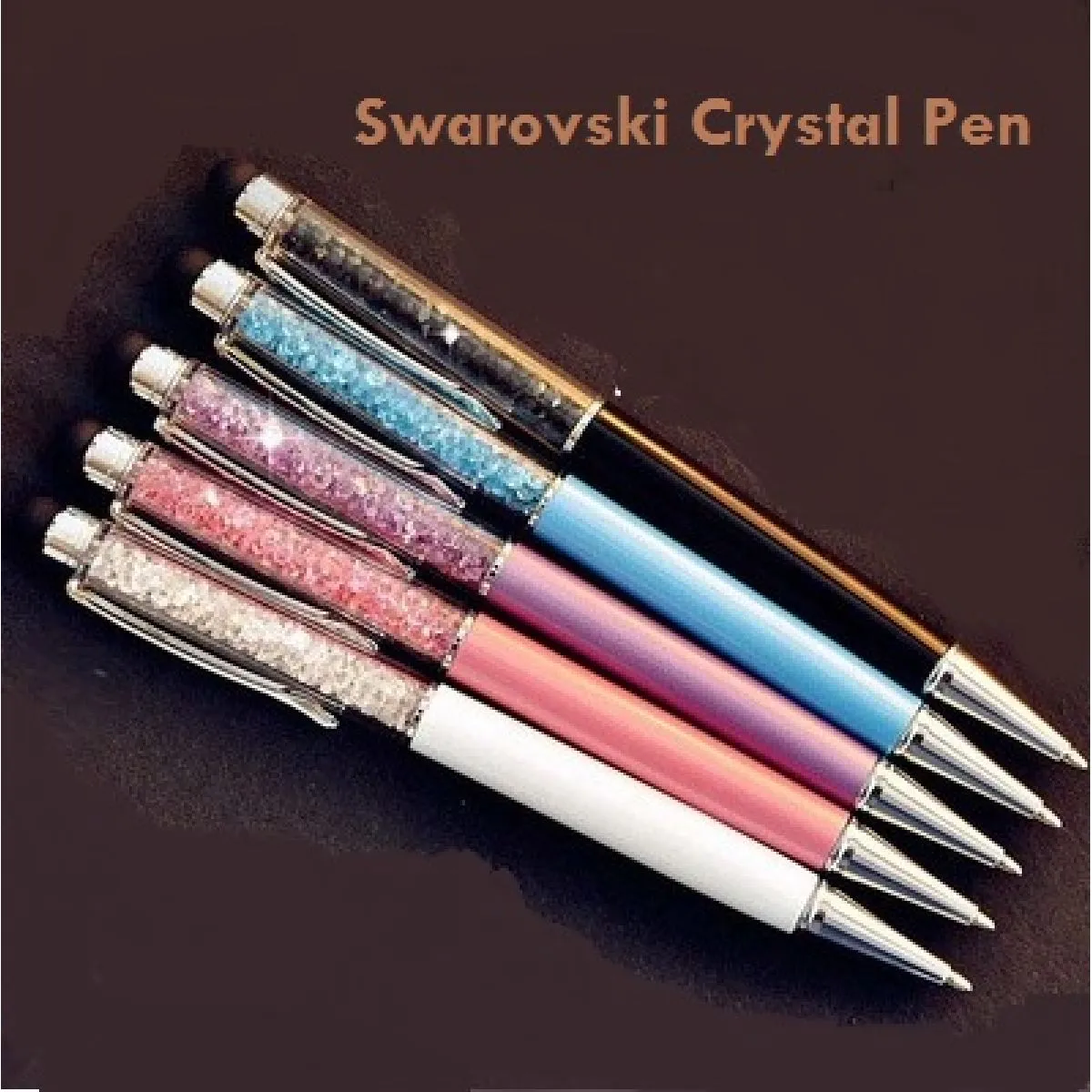 (5 kom) kemijska olovka sa swarovski elementima - slika 9