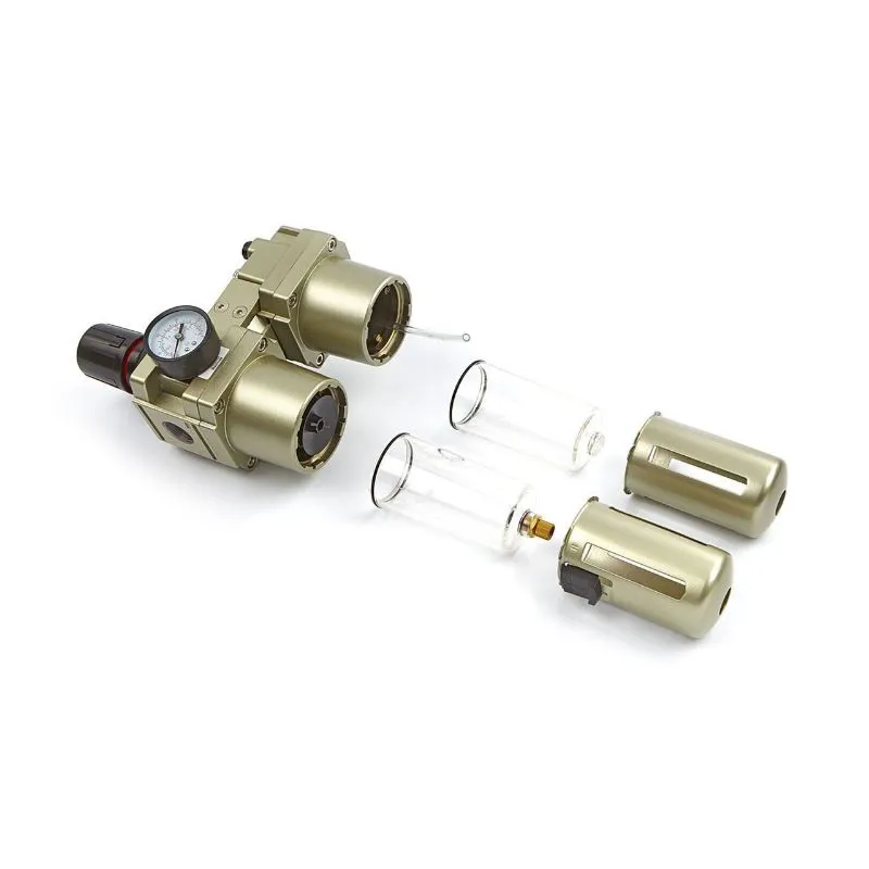 profesionalni separator zraka 1/4", regulator pritiska, nauljivač - slika 4