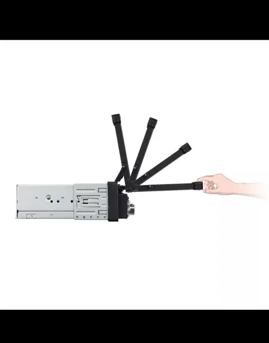 1din radio na izvlačenje android 10.1 wifi gps karte europe - slika 2