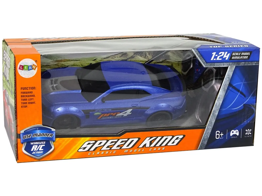 auto na daljinsko upravljanje 1:24 tinted - plavi - slika 6
