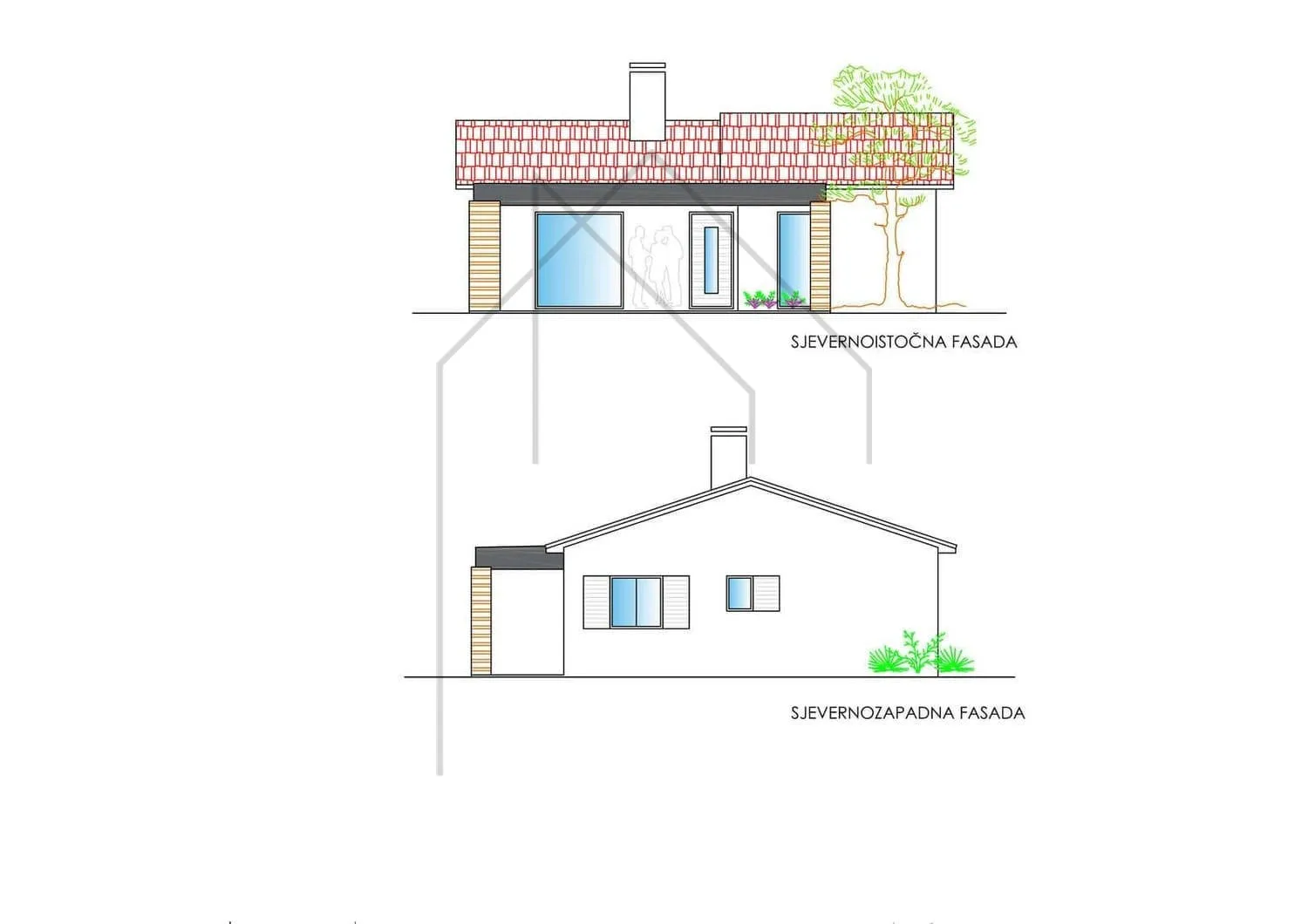 građevinsko zemljište s projektom labin - slika 8