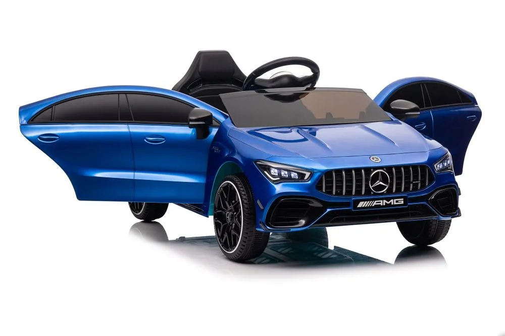 licencirani auto na akumulator mercedes cla 45s amg 4×4 – plavi - slika 10