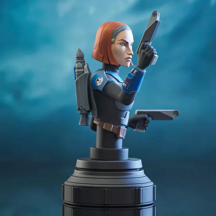 star wars: clone wars – bo-katan kryze 1:7 scale mini-bust - slika 10