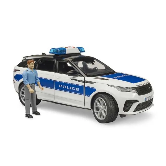 bruder policijsko vozilo range rover velar s policajcem - slika 4