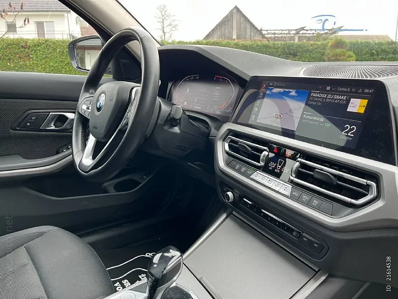 bmw serije 3 touring: 318d-1 vlasnik-alu-navi-led-kam-odličan - slika 12