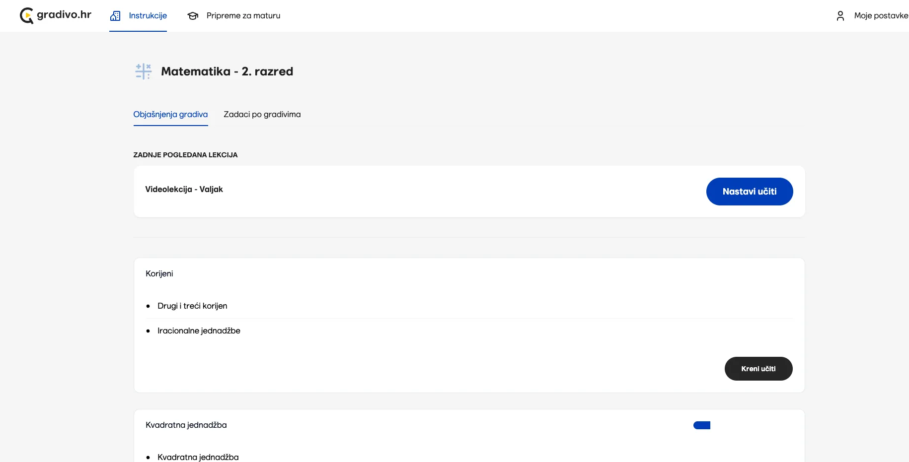 online instrukcije za 2. srednje | gradivo. hr - slika 3