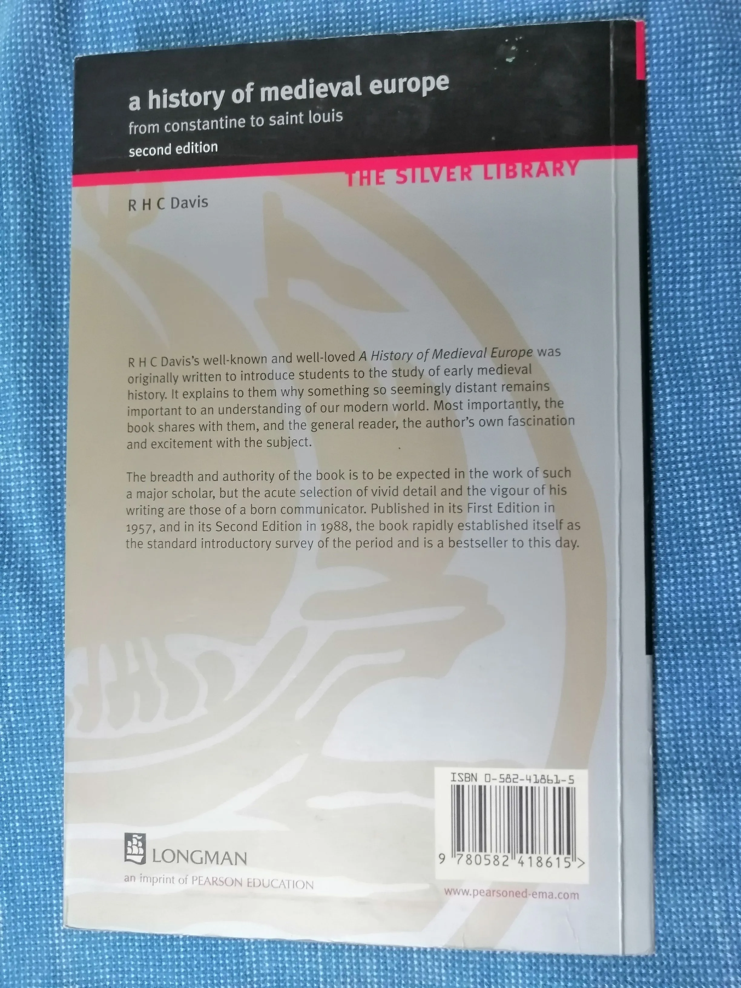r. h. c. davis – a history od medieval europe - slika 7