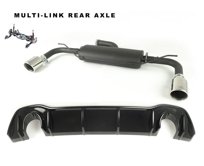 auspuh za vw golf 5/6/7/8 - gti-r izgled-super izgled-certifikat - slika 14