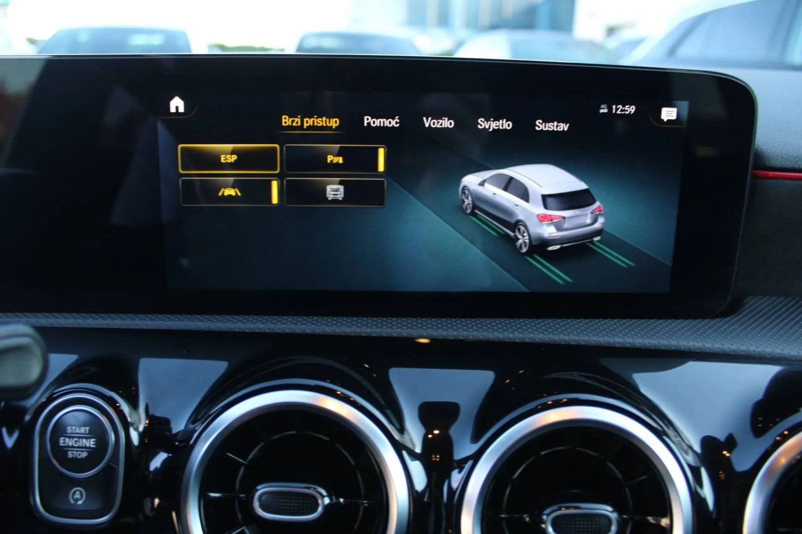 mercedes-benz klasa a 200d automatik amg *led, navigacija, kamera* - slika 21