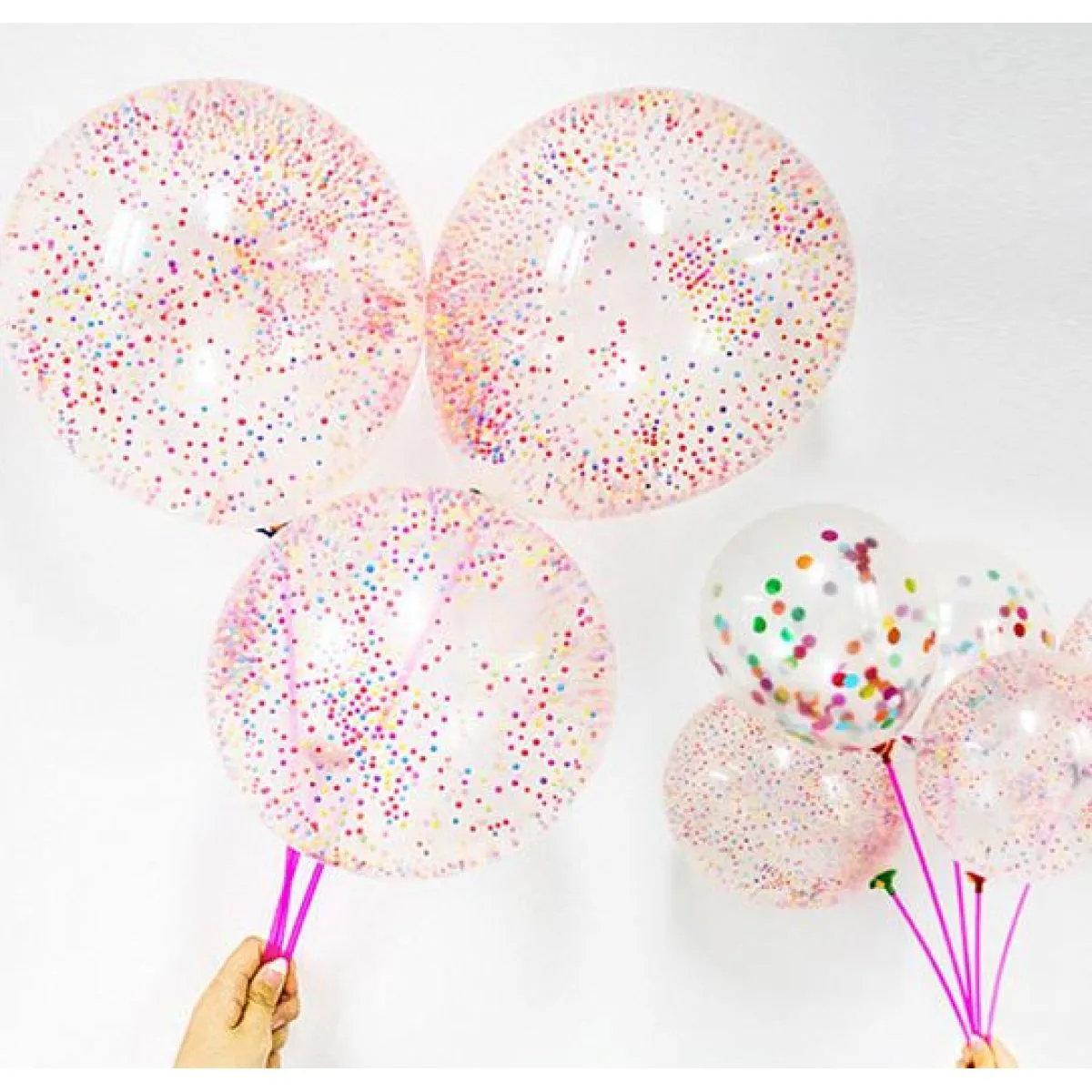 (25 komada paket) baloni punjeni lopticama 30cm - slika 4