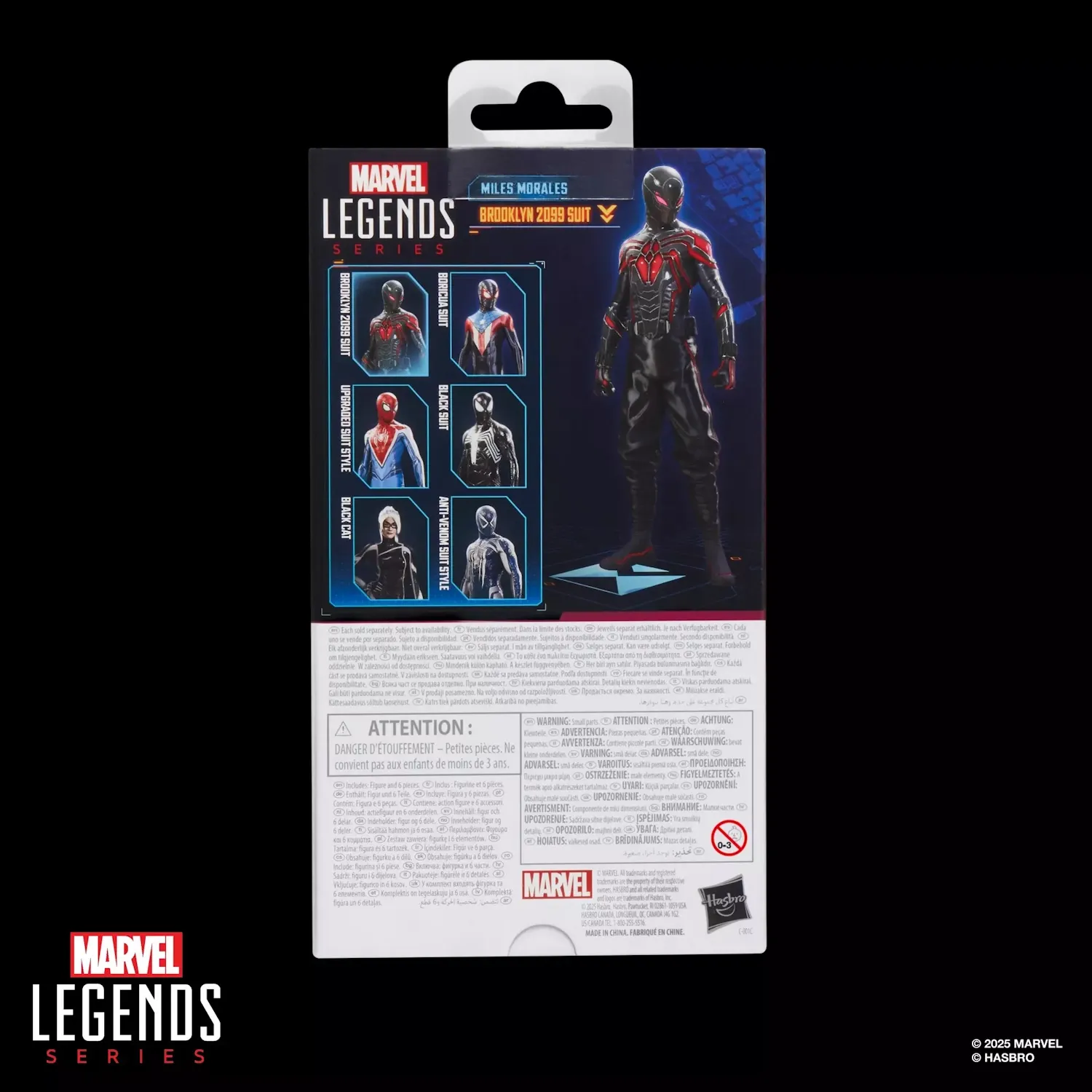 marvel legends series gamerverse milesmoralesbrooklyn 2099 figura 15cm - slika 10