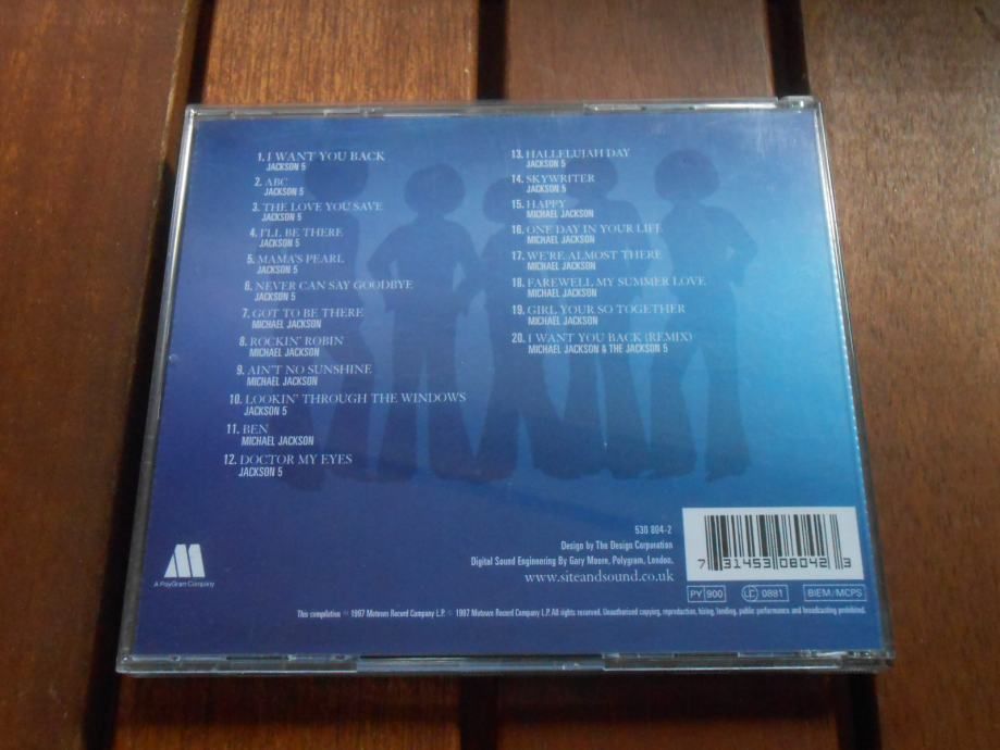 michael jackson & jackson 5ive* ‎– the best of - the motown years - slika 2