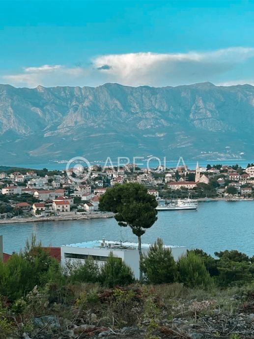 brač, selca - zemljište s idejnim projektom i građevinskom dozvolom! - slika 3