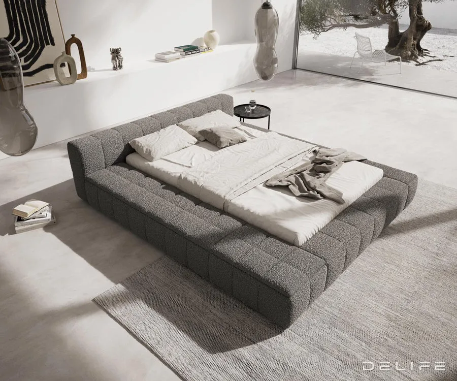 okvir kreveta espazio, materijal: boucle - slika 2