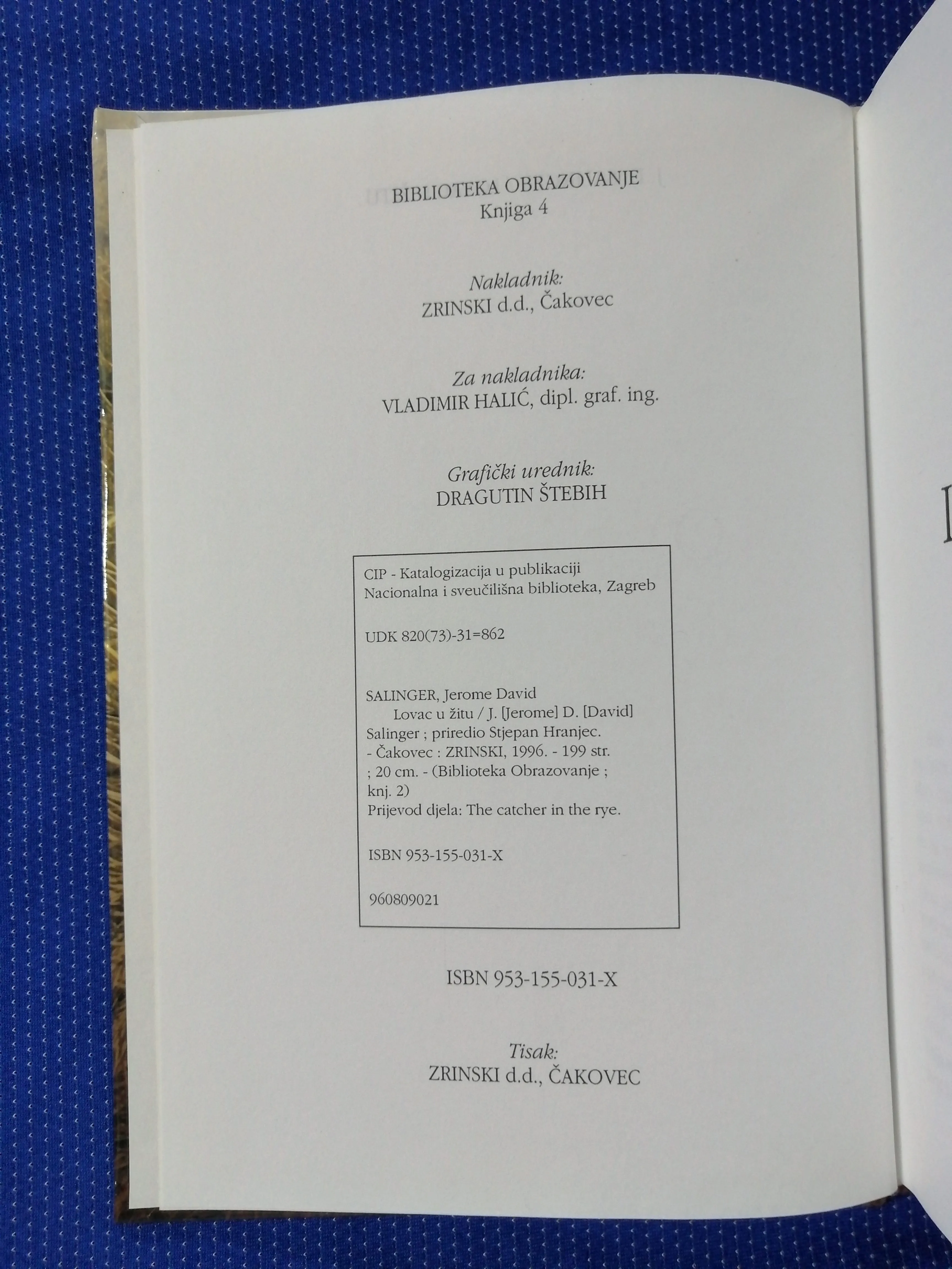 jerome david salinger – lovac u žitu - slika 3
