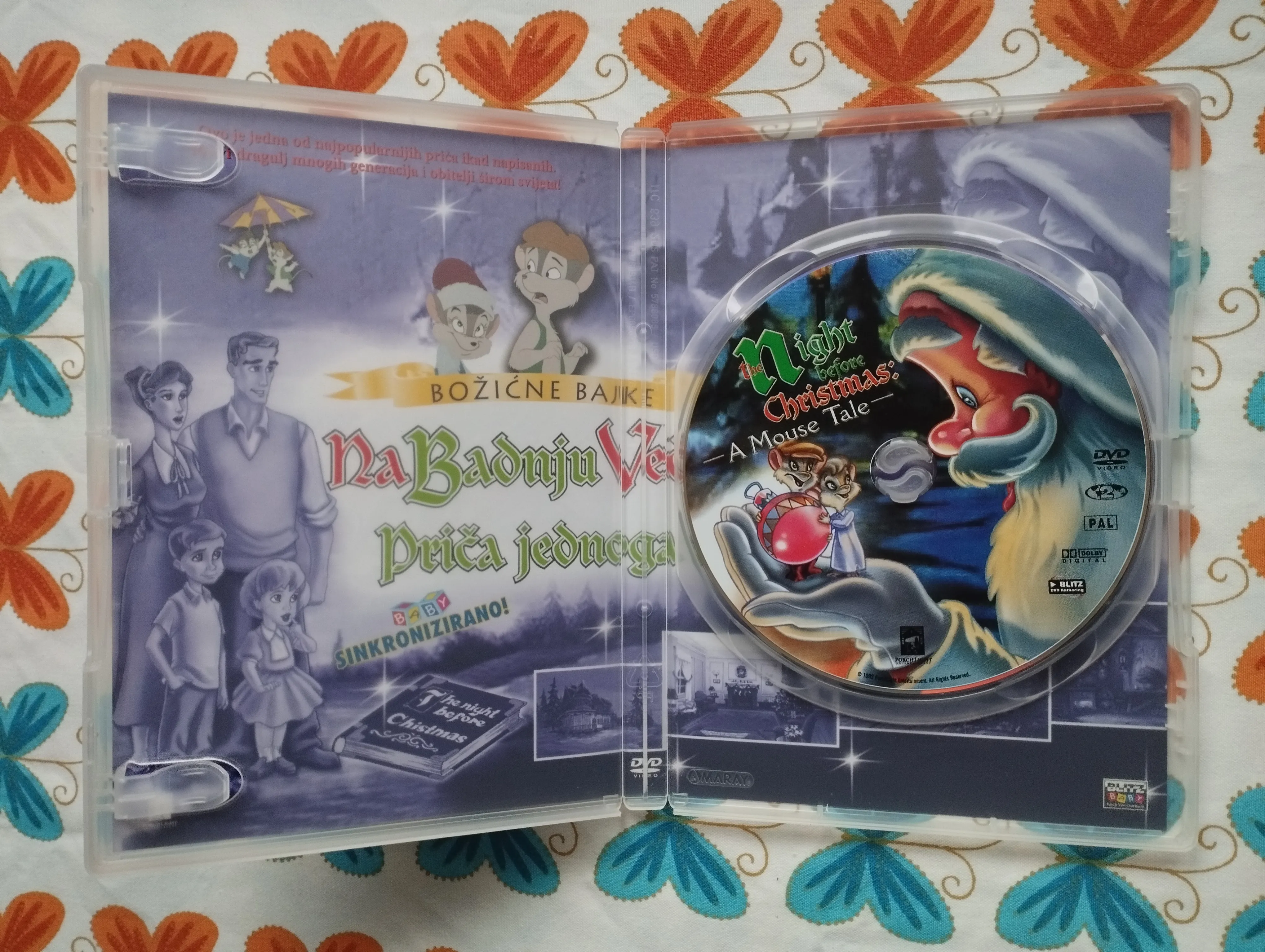 božićne bajke - na badnju večer: priča jednoga miša dvd - slika 2