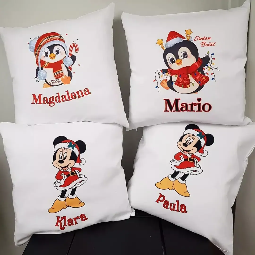 personalizirani božićni jastuk - slika 2