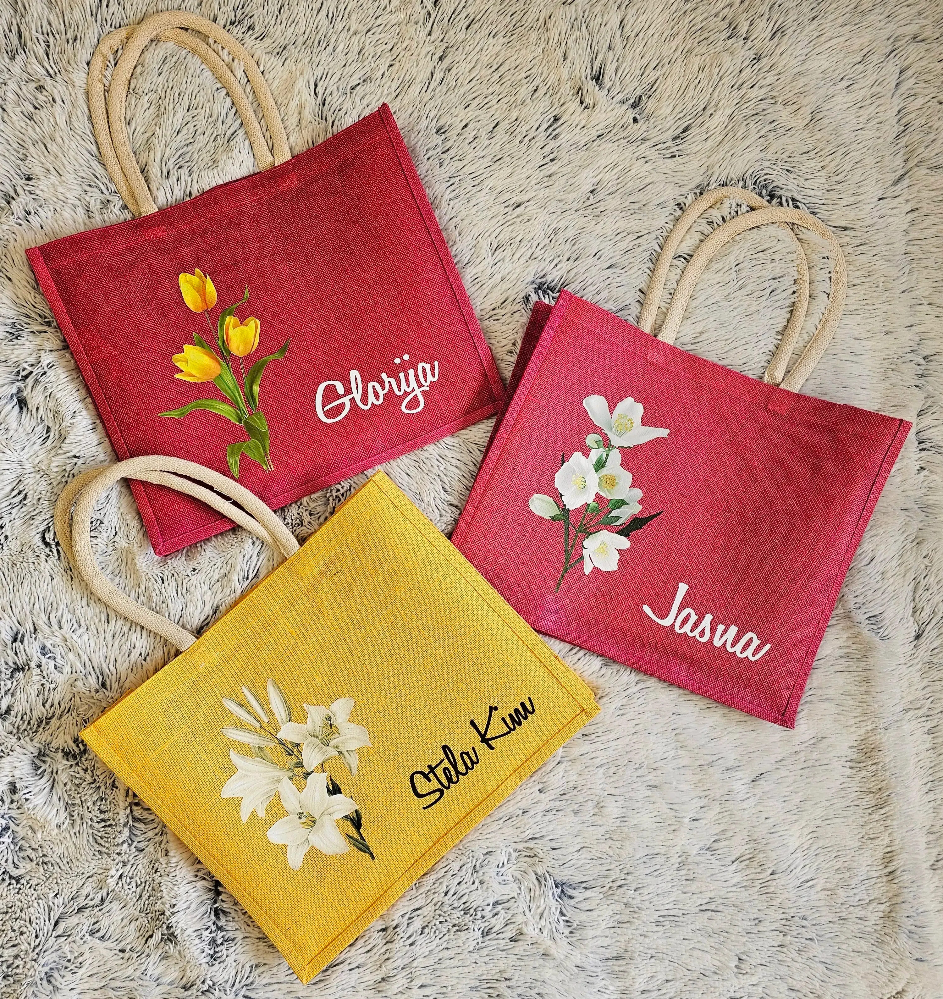 jutena torba u boji - slika 13