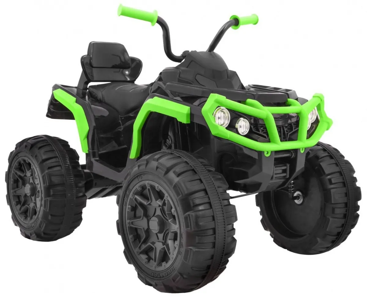quad na akumulator atv - crno/zeleni - slika 6