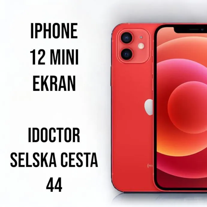 iPhone 12 Mini ekran (lcd + staklo) - iDoctor - Selska cesta 44 - Zagreb