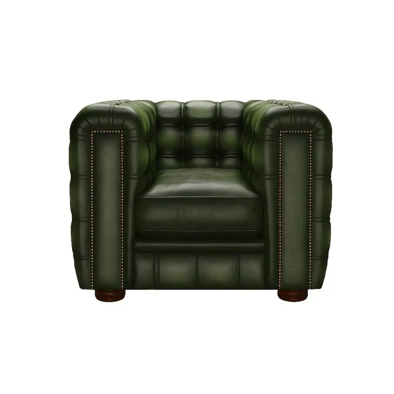 Chesterfield Royal Kingsley Fotelja | 1-sjedište | Antique Green - Ježdovec, Zagreb