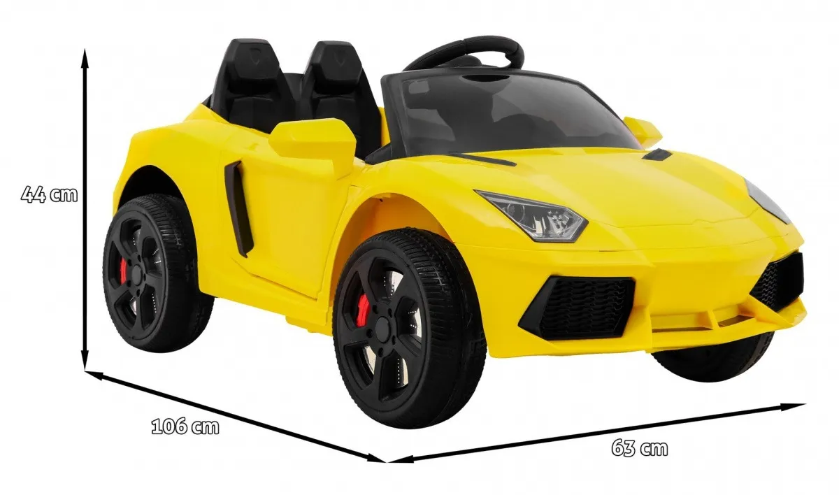 auto na akumulator future - žuti - slika 2